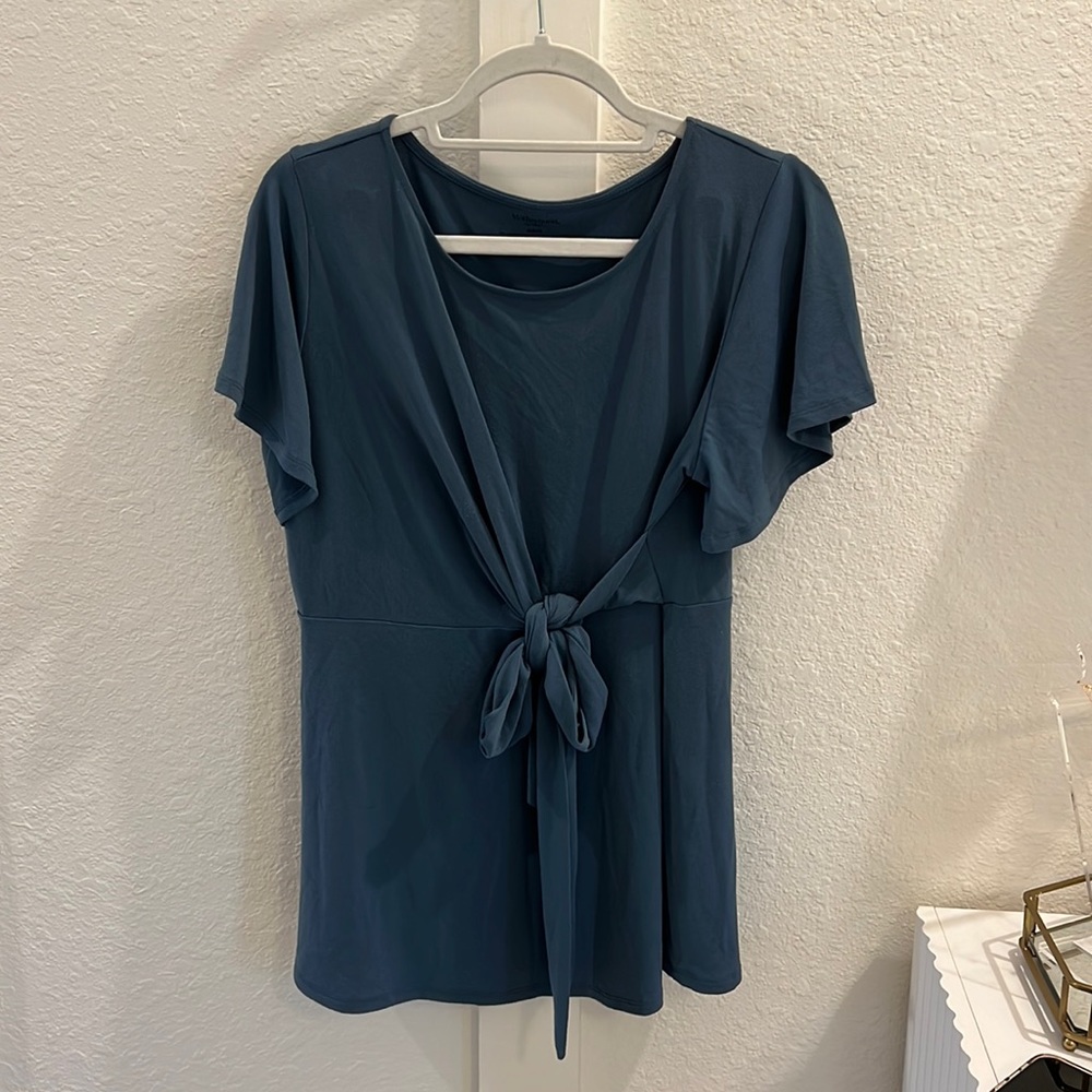 Maternity Tie-Front Top
